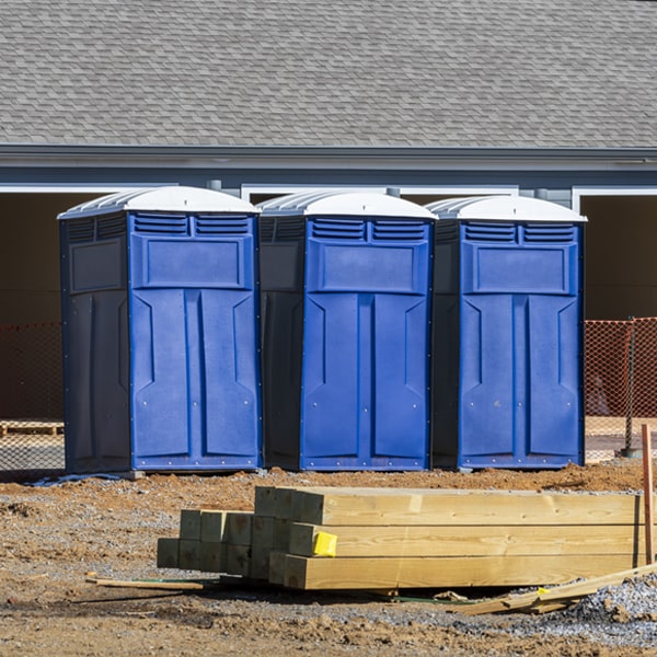 can i customize the exterior of the portable restrooms with my event logo or branding in Hudson Falls New York